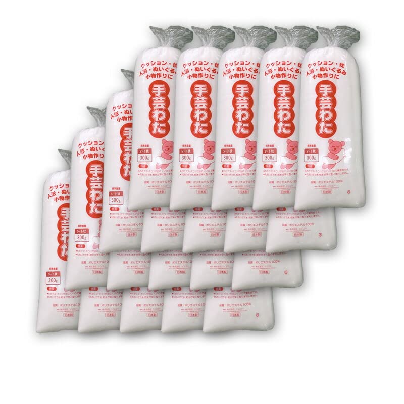 Smile_mark556様　ポリエステル　手芸綿　キルト綿　8kg Amazon | 手芸わた 300g×20個 6kg 洗える綿 シート状